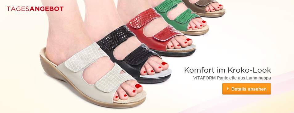 307470 VITAFORM Damen-Pantolette