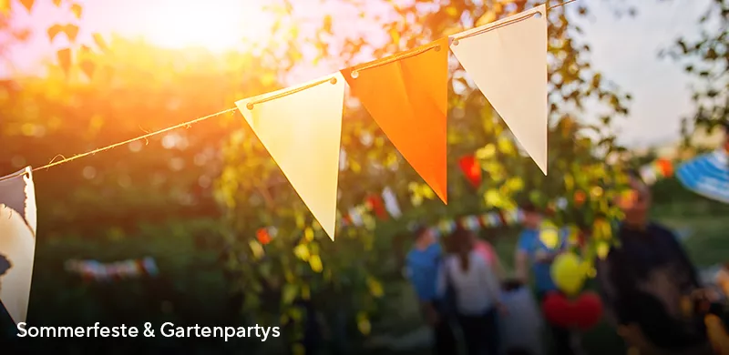 Sommerfeste & Gartenpartys
