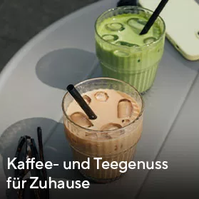 Kaffee- und Teegenuss für Zuhause