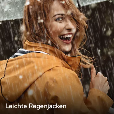 Leichte Regenjacken