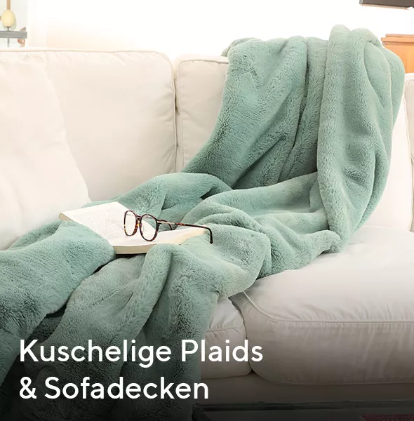 Kuschelige Plaids & Sofadecken