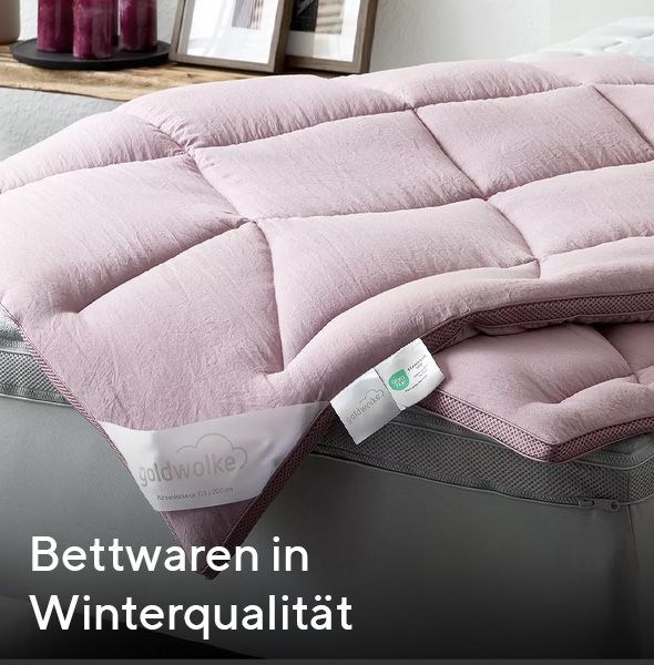 Bettwaren in Winterqualität