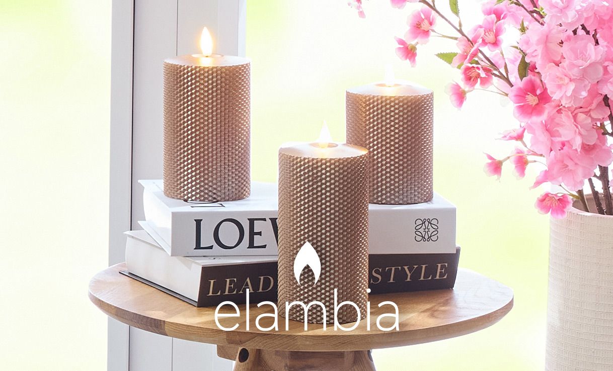 ELAMBIA LED-Kerzen mit Luma-Flamme