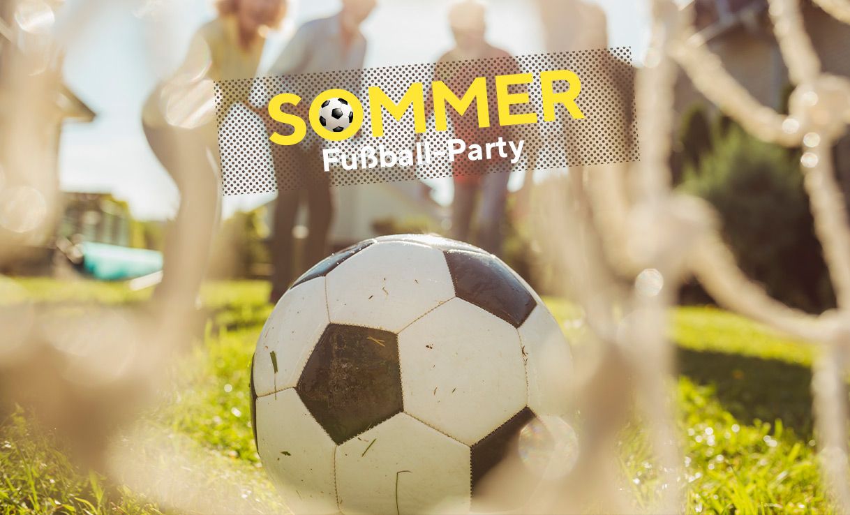 Fußball-Party