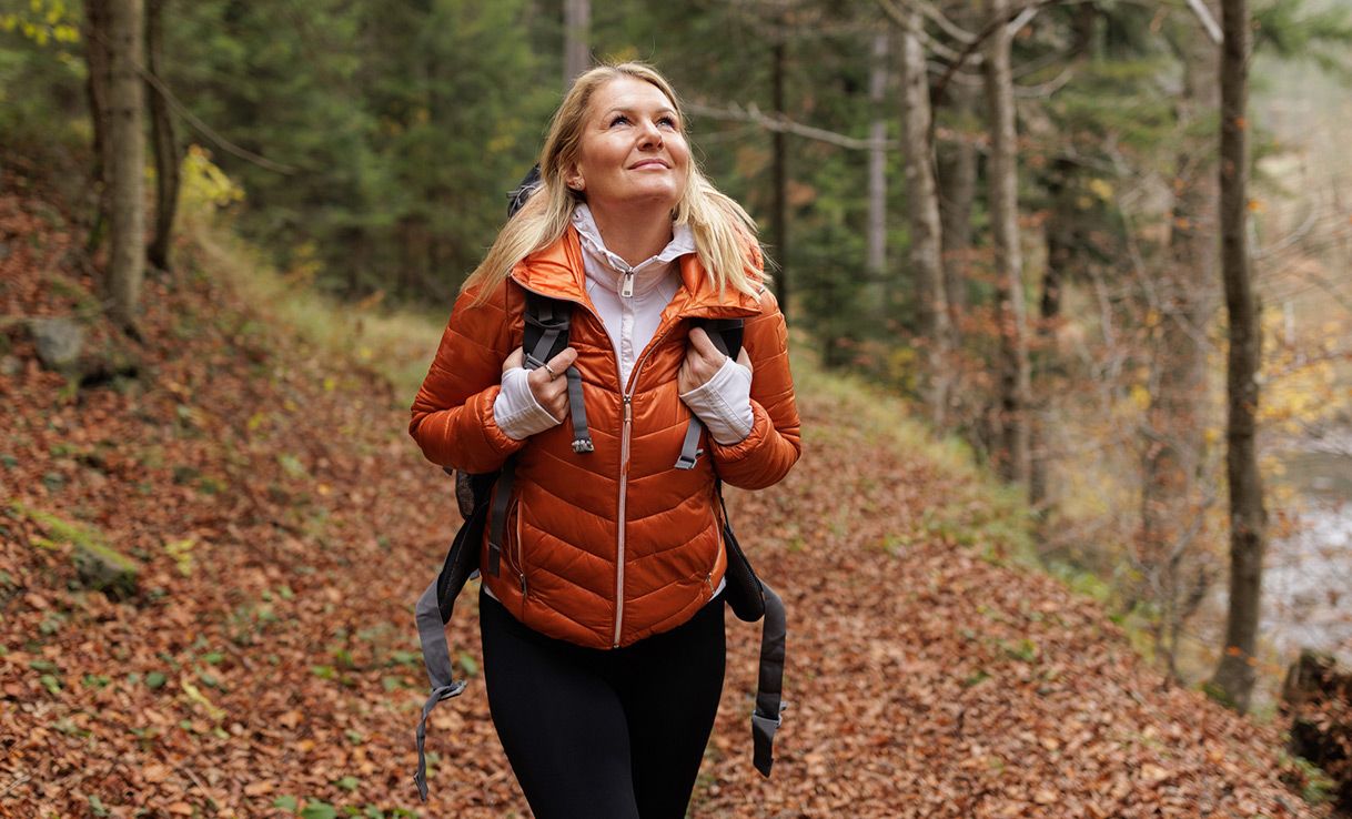 Wandern im Herbst