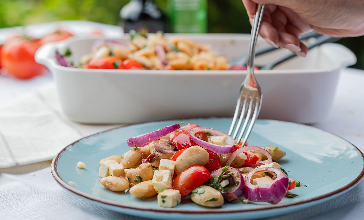 Favabohnen-Salat