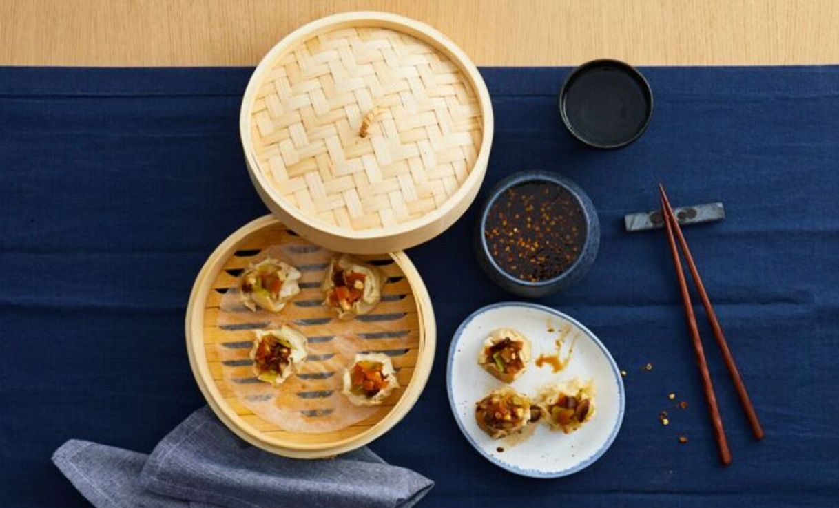 Gedämpfte Teigtaschen