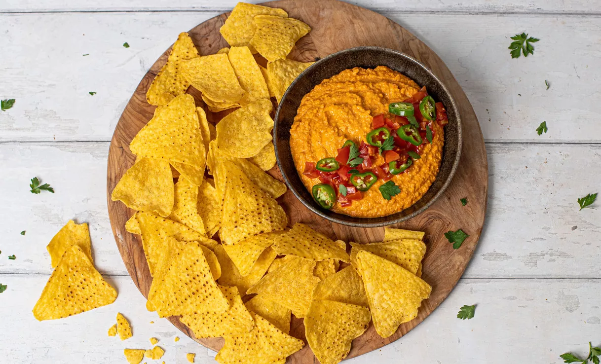 Veganer Käse-Dip