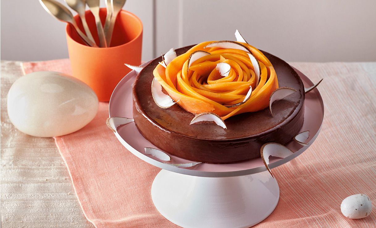 Papaya-Schoko-Tarte von LINDT