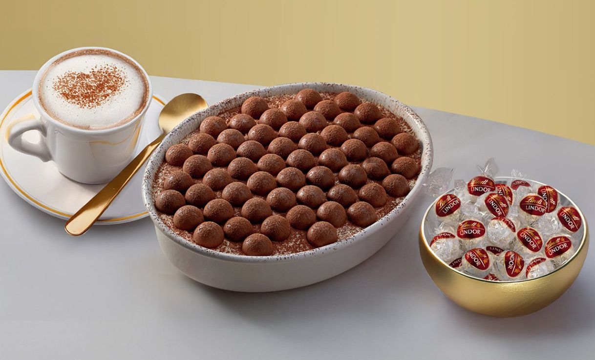 Tiramisu mit Lindor Kugeln