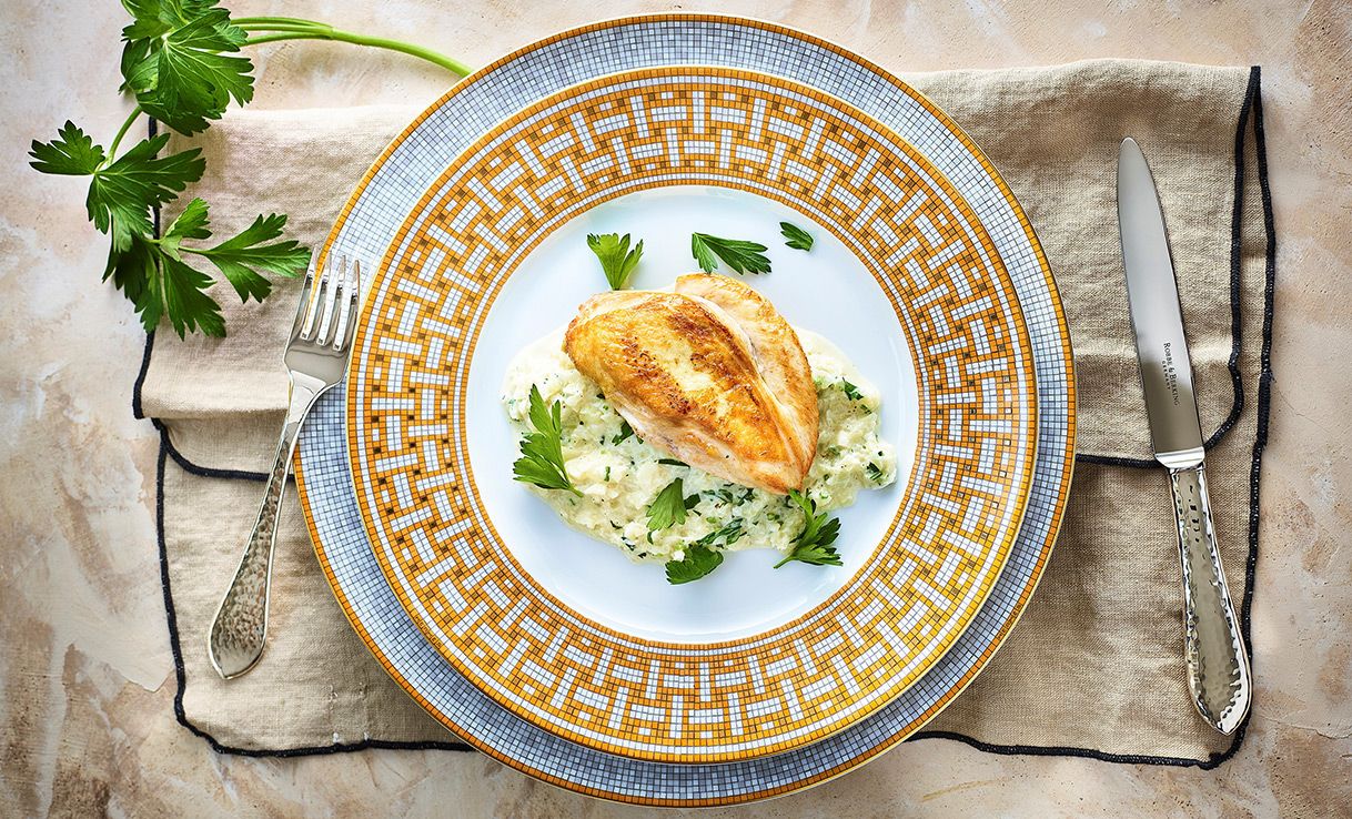 Risotto aus Kohlrabi