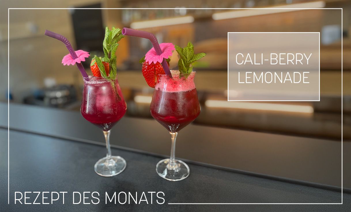Rezept des Monats Cali Berry Lemonade