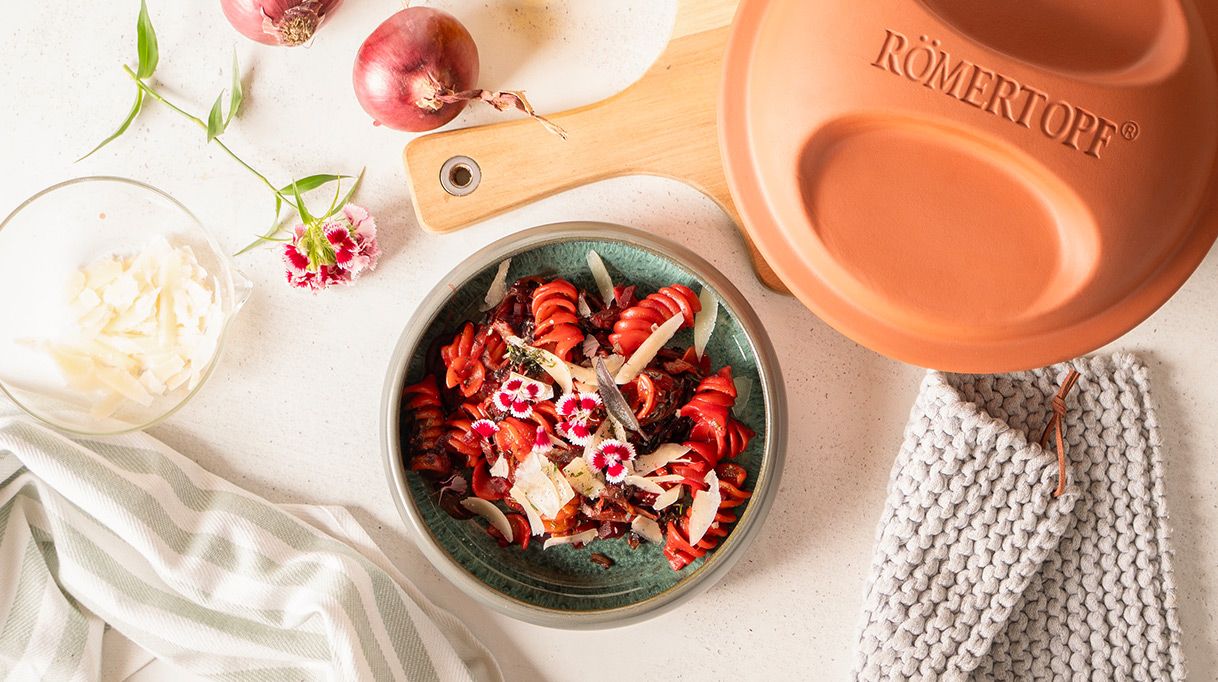 Fusilli Gigante Pink & Herby 