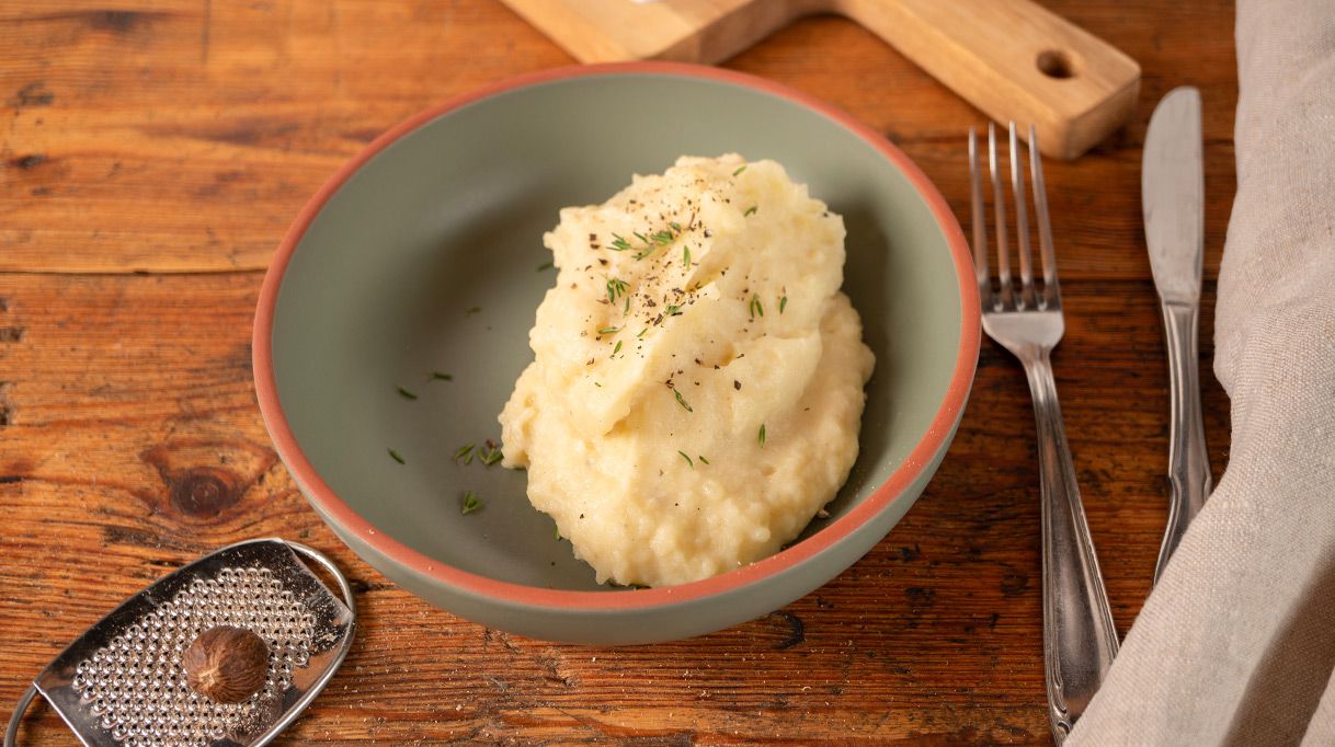 Kartoffelpüree aus dem Römertopf