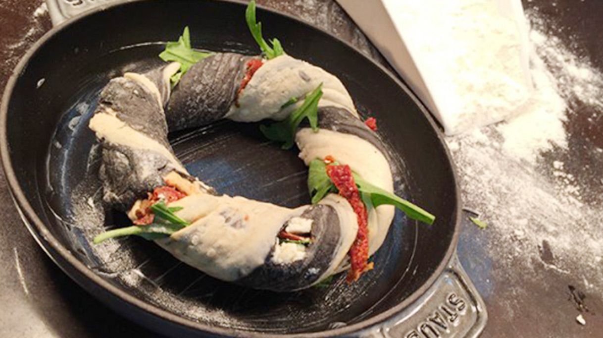 Weihnachtsgans mit Cranberry-Rotkohl