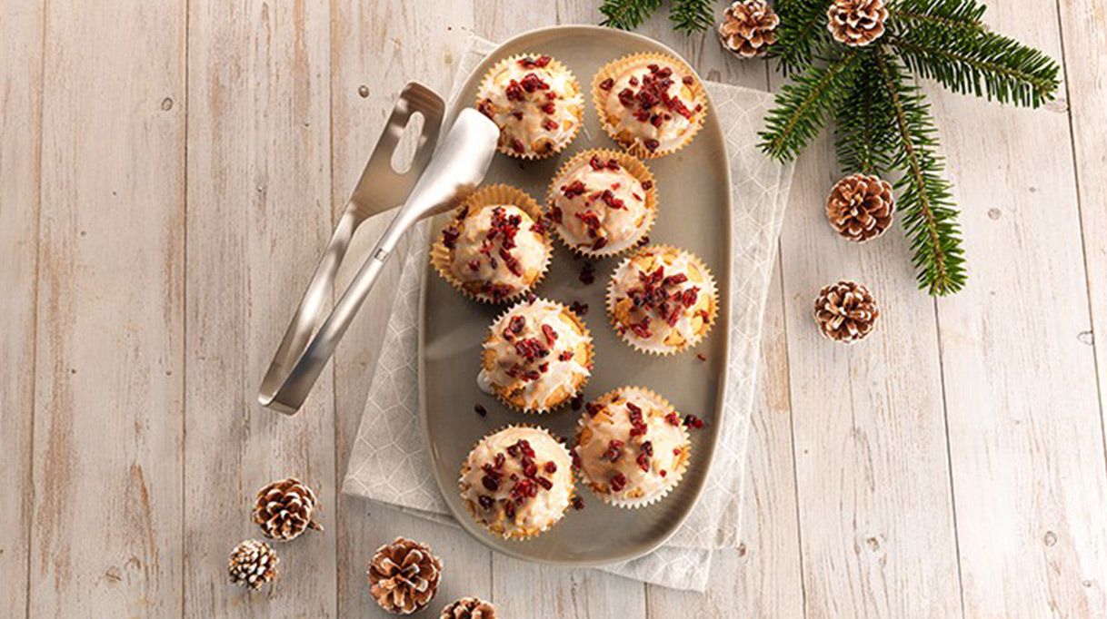 Marzipanstollen-Muffins