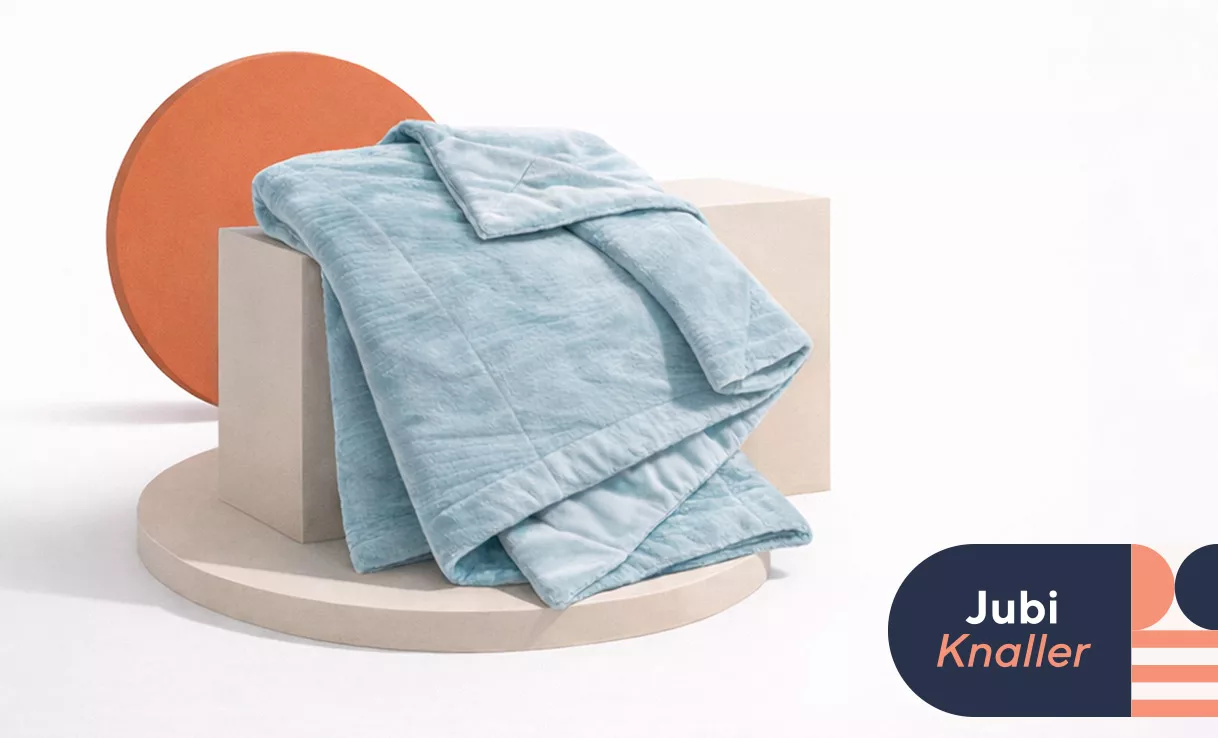 814330 MONT CHALET Sommer-Plaid 30 Jahre QVC Jubiläumsedition waschbar, 130x170cm