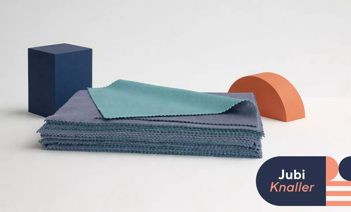 844906 AQUA CLEAN Kristall Brillentücher reinigen, trocknen & polieren, 30 Stück