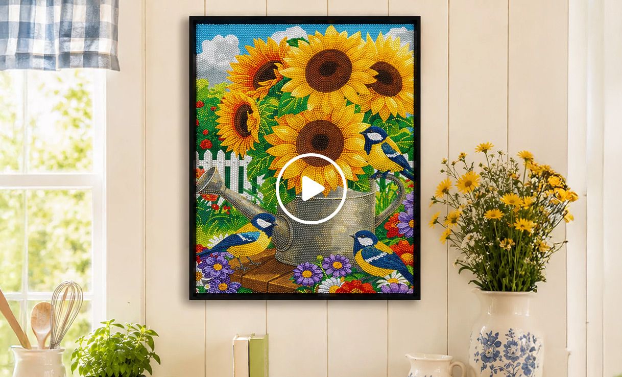 CRAFT BUDDY™ Diamond Painting Alurahmen für 40x50cm Bilder 5tlg.