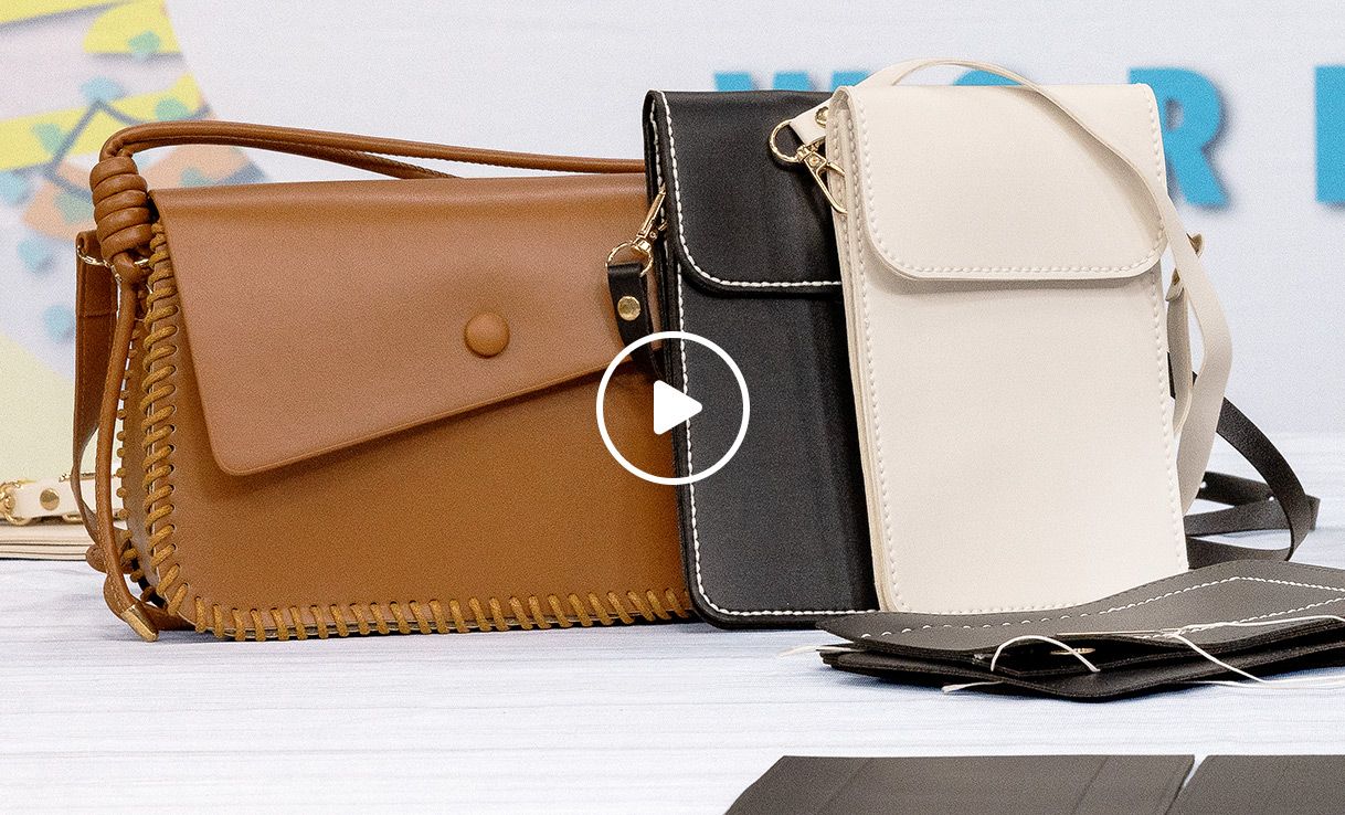 CRAFT BUDDY™ Kreativ-Set Handtasche selbst erstellen 9tlg.