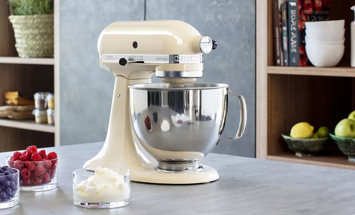 874800 KITCHENAID® KSM125MP Artisan Küchenmaschine mit Edelstahlschüssel