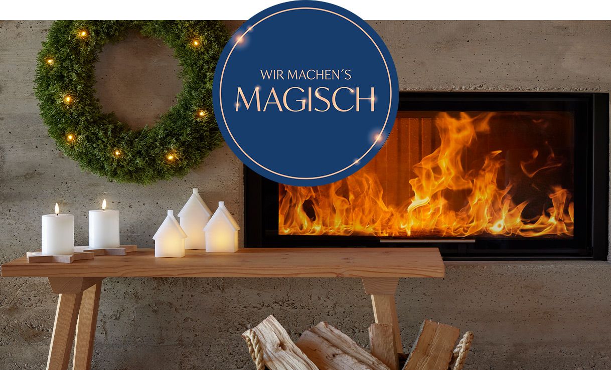 Skandinavische Weihnachtsdekoration