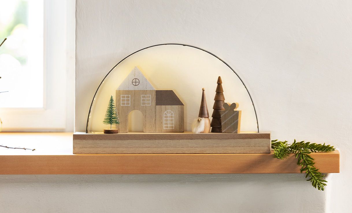 Dezente Weihnachtsakzente