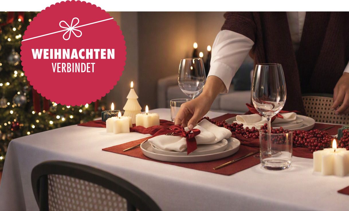Gedeckter Tisch