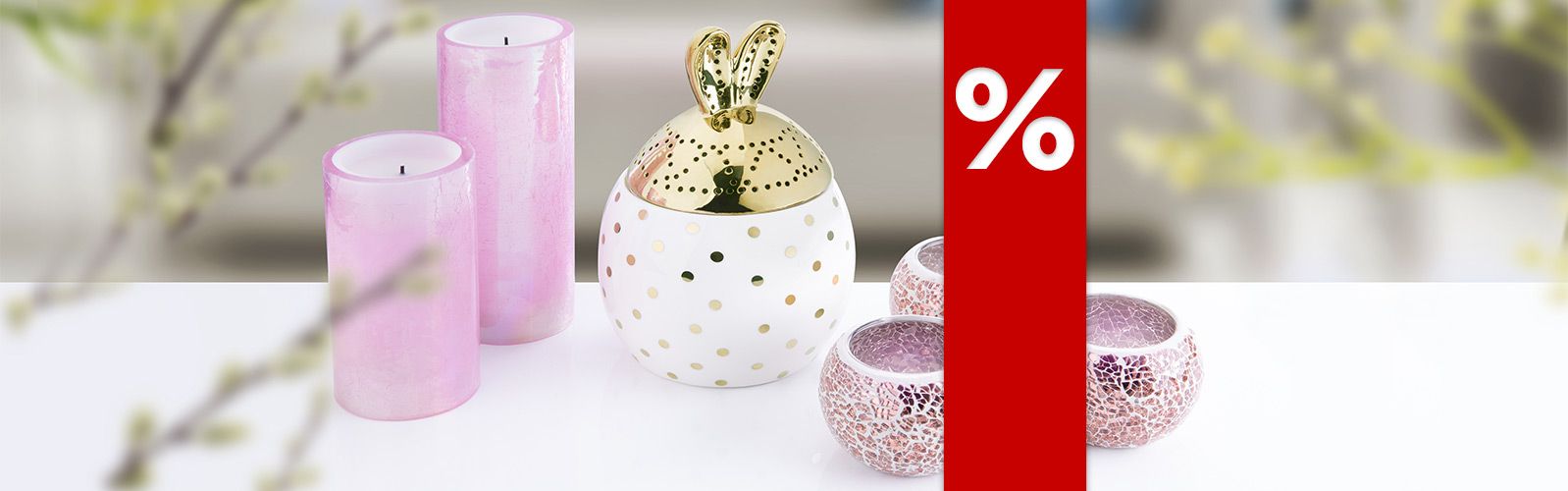Frühjahrsdeko im Sale