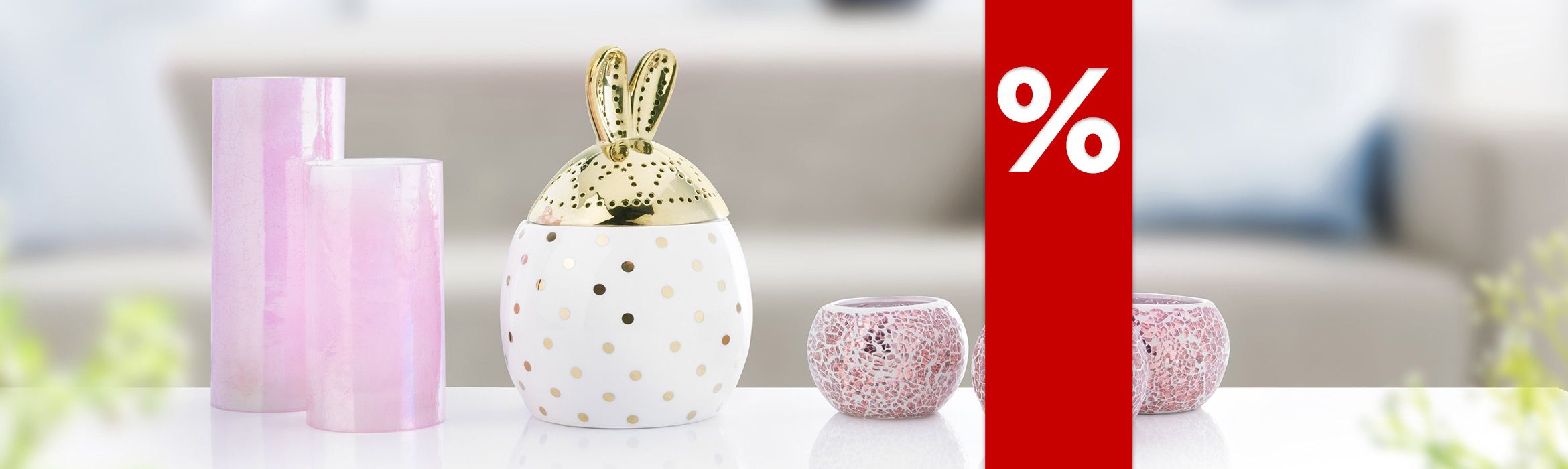 Frühjahrsdeko im Sale