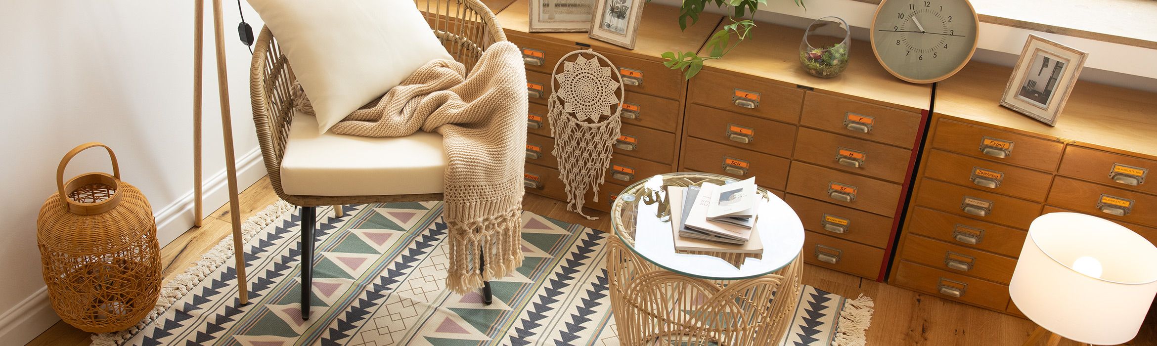 Wohnen im Boho-Stil