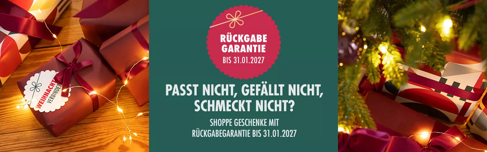 Verlängerte Rückgabegarantie bis 31.01.2026