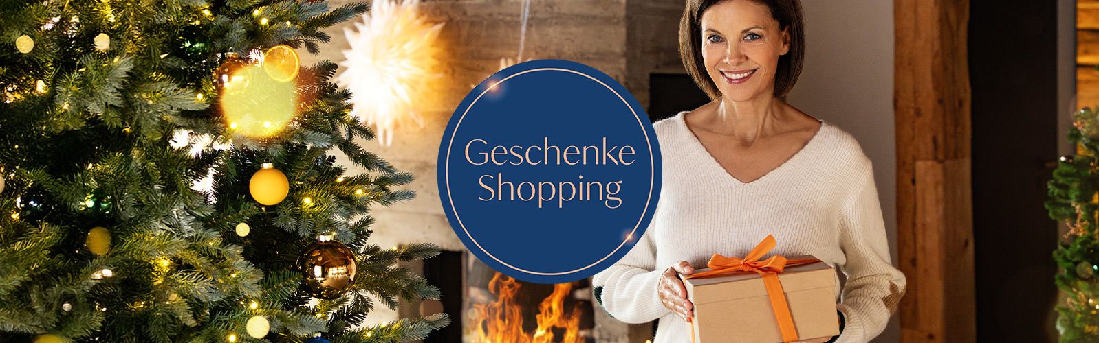 Weihnachtliche Geschenkewelt