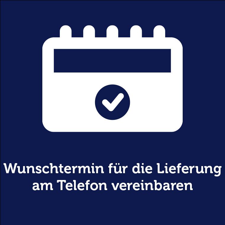 Wunschtermin für Ihre Lieferung