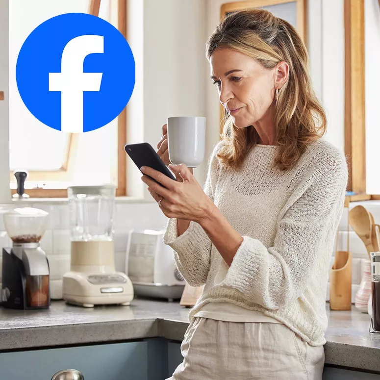 QVC folgen & liken auf Facebook