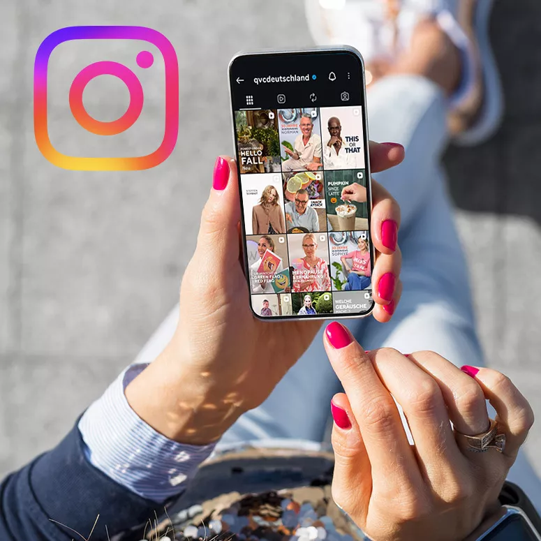 Die QVC Community bei Instagram