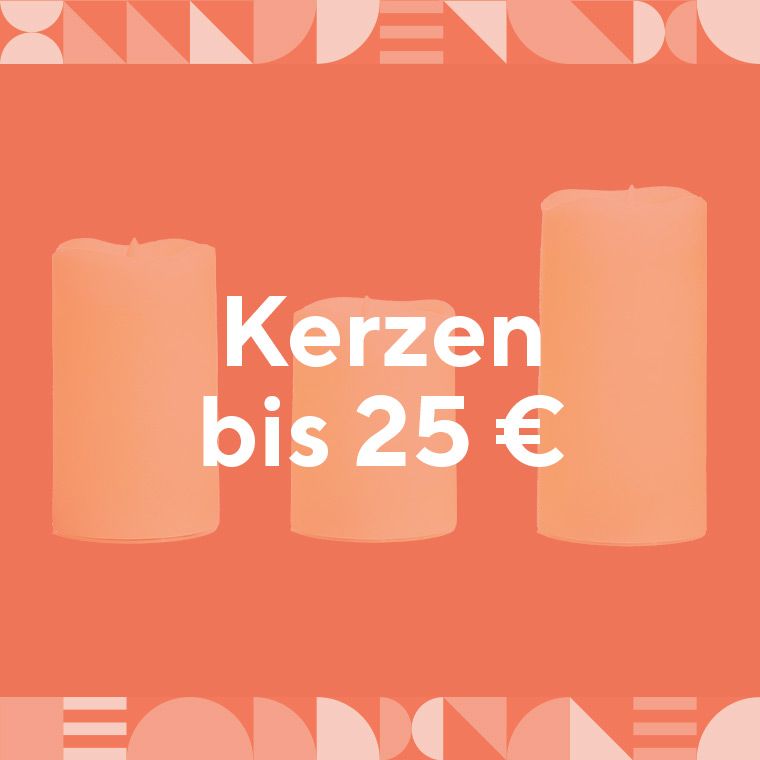 Kerzen bis 25 Euro