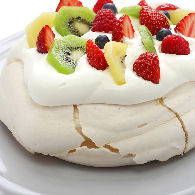 Pavlova mit griechischem Joghurt