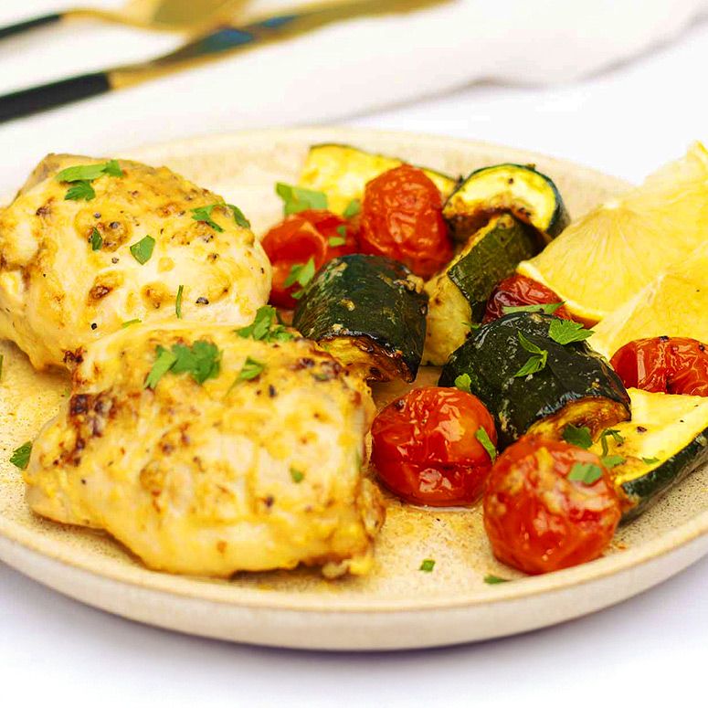 NINJA® Marinierte Hähnchenschenkel