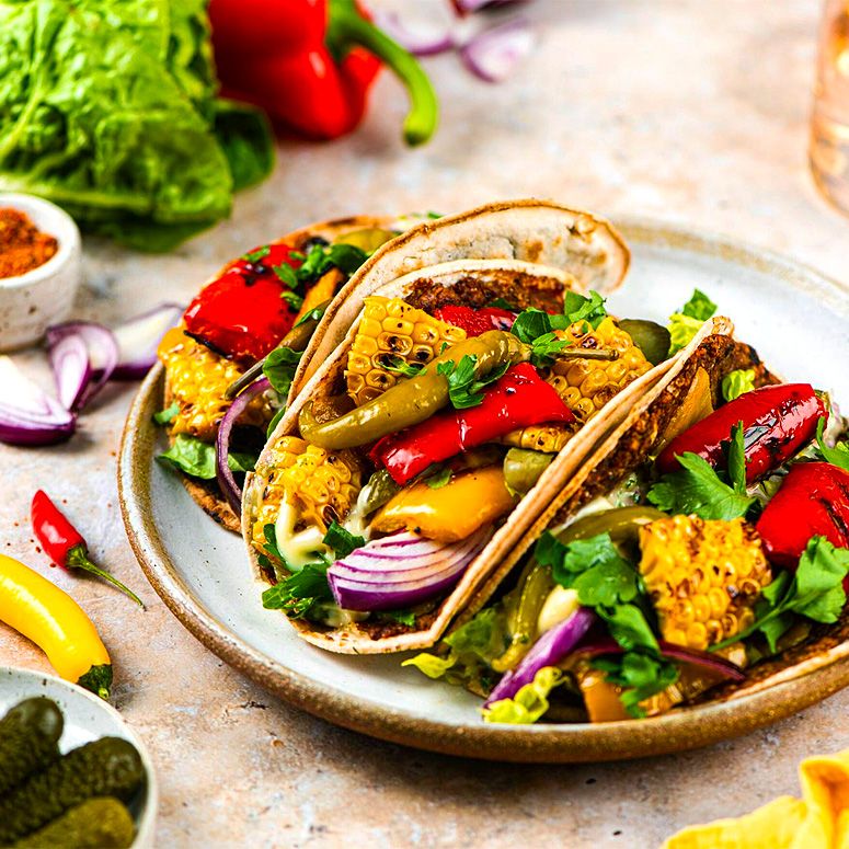 Smashed Burger Tacos