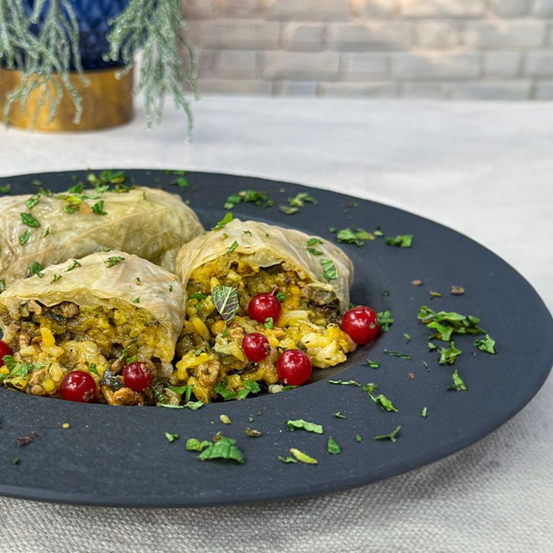 Persische Kohlroulade