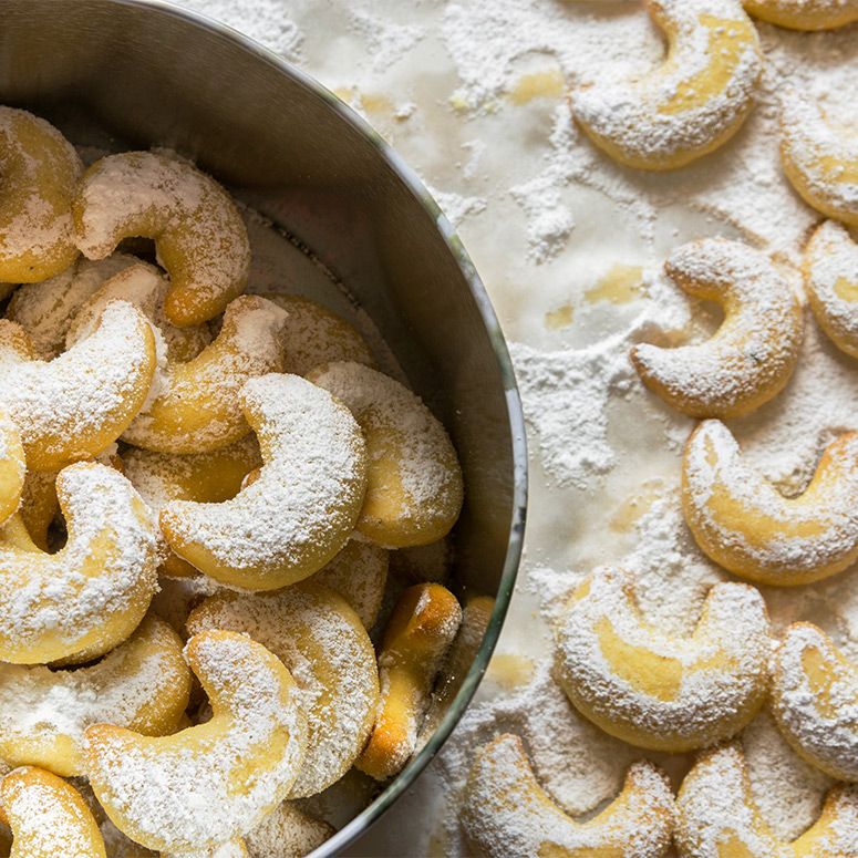 Vanillekipferl mit COOLINATO