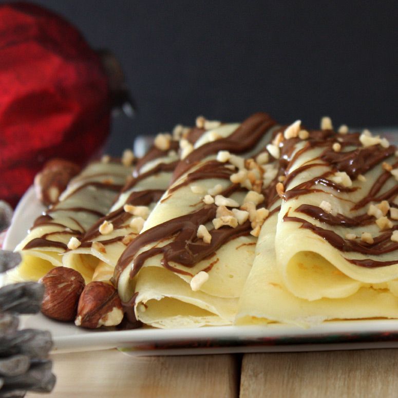 Weihnachtscrêpes