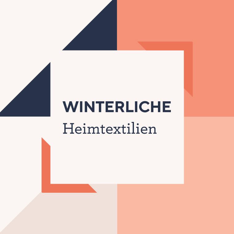 Winterliche Heimtextilien