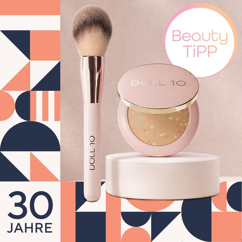 279313 DOLL 10 BEAUTY Doll Skin Blur & Smooth CC Puder 6,6g mit Pinsel
