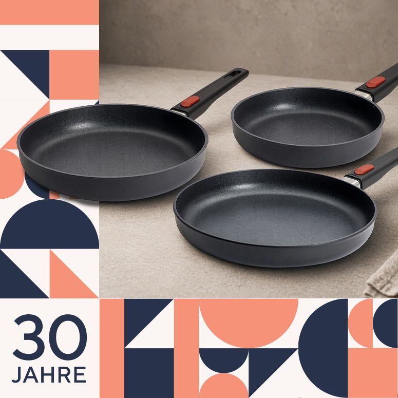 882148 WOLL® D-Lite Bratpfannen-Set, 3tlg Ø 20, 24, 28cm PFAS-frei