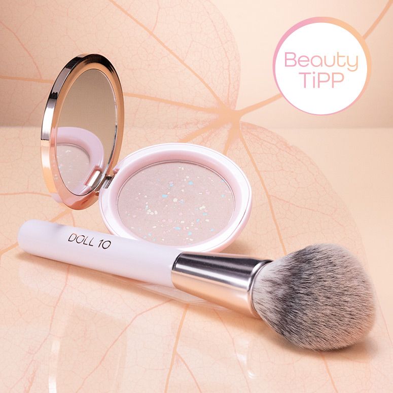  279313 Beauty TIPP des Monats: DOLL 10 BEAUTY Doll Skin Blur & Smooth CC Puder 6,6g mit Pinsel