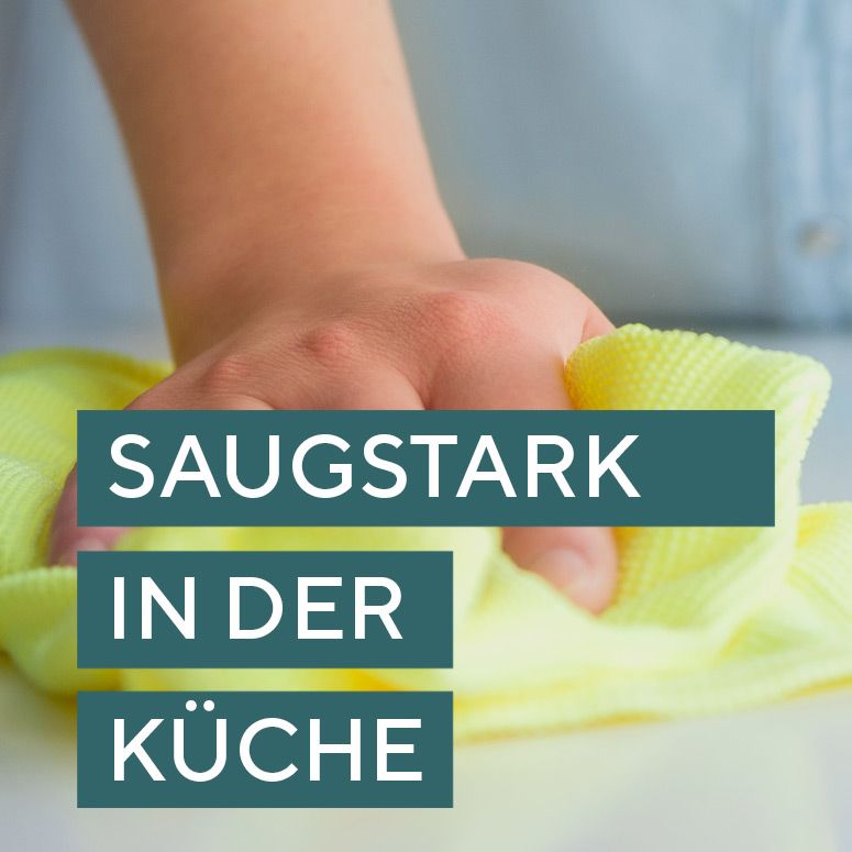 Saugstark in der Küche 