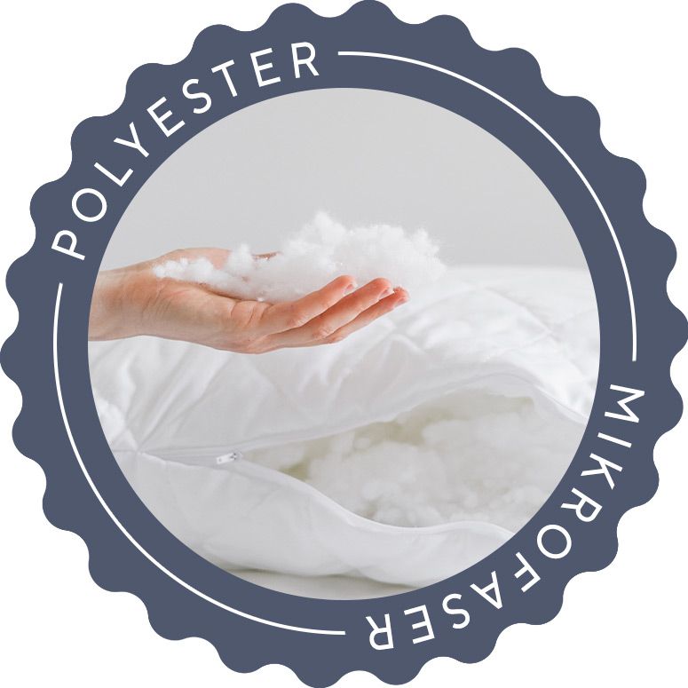 Bettwaren aus Polyester