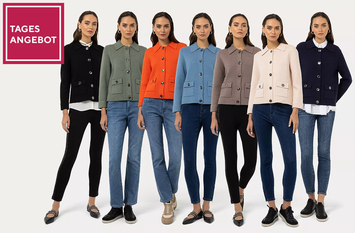 Tagesangebot 213484 STEFFEN SCHRAUT Strickjacke